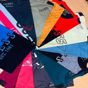 Lote de Ropa de Alta Calidad, Camisetas de Algodón para Hombre de Marca, Tallas S-3XL, Estilos y Colores Variados, Diseño de Moda, Excedentes al por Mayor - Product Image 4