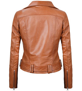 Chaquetas de Moda de Invierno para Mujer SPAHI ENTERPRISES SE-104, de Cuero PU, Ajustadas, Resistentes al Viento y Cómodas - Product Image 5