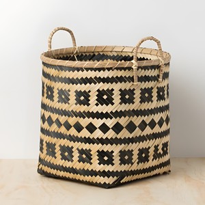 Cesta de bambú para decoración del hogar, cestas de almacenamiento de Material Natural para la exportación de Vietnam, precio barato, venta al por mayor - Product Image 2