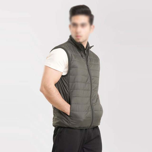 Chaqueta Deportiva de Invierno Transpirable, con Cuello Alto, Sin Mangas, Acolchada, de Lona de Alta Calidad, con Logotipo Personalizado, OEM, Venta Caliente - Product Image 2