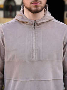 Thobe Homme en Velours Côtelé Premium – Le Plus Vendu, avec Capuche, Moderne, Vêtement Hivernal Islamique - Product Image 5