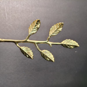 Ensemble de couverts de table en laiton antique finition laiton, style baroque classique victorien, durable, écologique, en laiton et acier inoxydable - Product Image 6