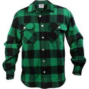 Wholesale Men's Autumn <b>Flannel</b> Yarn Dyed Eco-Friendly Anti-Wrinkle Breathable Outerwear Long-Sleeve 100% Cotton Shirt <b>Jackets</b> - Product Image 4