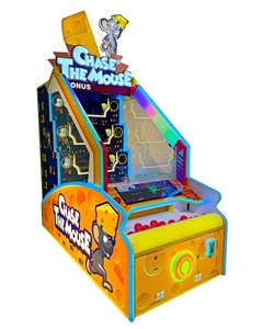 เครื่องเกมโยนลูกบอลไล่หนูแลกตั๋วรางวัล  แบบหยอดเหรียญ  โครงสร้างโลหะและพลาสติก ภาษาอังกฤษ - Product Image 2