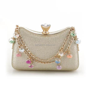 Nuevo Bolso de Mano de Lujo para Mujer, Brillante, con Diamantes, Casual, con Cierre, Impermeable, para Cenas - Product Image 5
