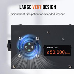 4-in-1 RGB luci stroboscopiche a LED effetti di illuminazione con suono attivato per DJ Club Disco matrimonio compleanno natale-nero - Product Image 6