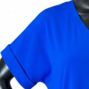 Vestido Corto Casual Blue Crest para Mujer, Mini Ropa de Dormir Suave y Cómoda, Vestido de Noche a la Moda con Bordado - Product Image 3