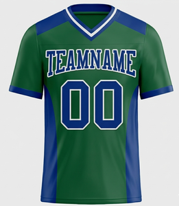 Maillot de sport sublimé personnalisé - Nom et numéro d'équipe personnalisés - Uniforme athlétique respirant - Fabrication OEM - Product Image 3
