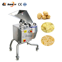 Machine à couper les pommes de terre à grande échelle, machine à peler et à couper les oignons, trancheuse à légumes, machine à faire des chips de pommes de terre, coupe-juliennes de pommes de terre