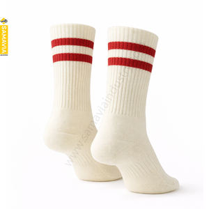 Calcetines Deportivos SAMAVIA de Punto, Color Liso, 100% Poliéster, para Yoga, Uso Diario, Cómodos, Duraderos, OEM Disponible, Precio Bajo, Juveniles - Product Image 2