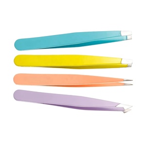 Pinzas para Pestañas de Acero Inoxidable, OEM/ODM, Logotipo Personalizado, Antiestáticas, Duraderas, Punta Dentada de Precisión, Longitud de 8-20 mm, Dentadas y Lisas - Product Image 5
