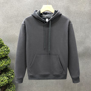 Sudadera con Capucha Blanca para Hombre, Corte Holgado, Algodón French Terry, Informal, con Bolsillos, para Otoño - Product Image 4