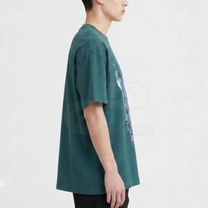 เสื้อยืดพิมพ์ลายสะท้อนแสงสุดพิเศษสำหรับผู้ชาย เสื้อยืดผ้าฝ้ายเนื้อนุ่ม แขนสั้น ลำลอง น้ำหนักเบา แฟชั่นทันสมัย สวมใส่ได้ทุกวัน - Product Image 5