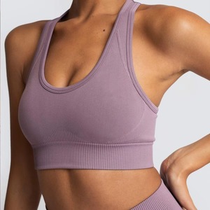 Leggings Deportivos de Cintura Alta para Mujer, Talla Grande, Transpirables, con Nervaduras, Conjunto de 2 Piezas, Venta al Por Mayor, 2025 - Product Image 6