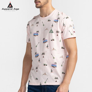 เสื้อยืดคอตตอน 100% ดีไซน์ใหม่ล่าสุด สไตล์สตรีทแวร์ พิมพ์โลโก้ตามสั่ง ทรงหลวม ราคาส่ง สำหรับผู้ชาย - Product Image 3