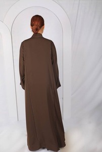 Hermosa Abaya de Mujer Hecha a Mano, Diseño de Manga Larga, Lujosa y Modesta - Product Image 5