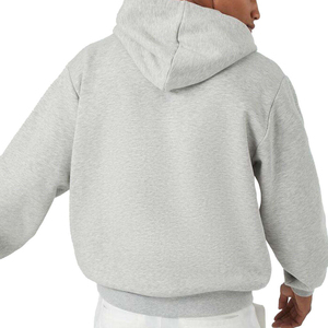 Sweat à capuche pour homme de haute qualité, 100% coton, 400 g/m², couleur personnalisée, motif graphique, coupe oversize, manches régulières, automne - Product Image 3