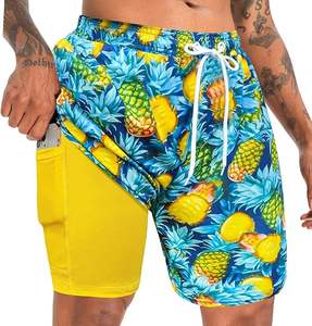 Short à séchage rapide hommes plage Shorts de bain grande taille imprimé imperméable natation maillots de bain maillot de bain pour hommes vente entière - Product Image 6