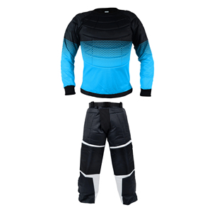 ชุดผู้รักษาประตูฟลอร์บอลแบบมืออาชีพ พิมพ์ลาย แห้งเร็ว ระบายอากาศได้ดี ปรับแต่งได้ สำหรับผู้ใหญ่ ทรงปกติ - Product Image 1