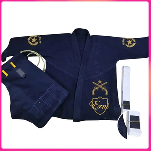 Kimono Profesional de Jiu Jitsu Brasileño (BJJ) para Competencia y Entrenamiento, Traje de Judo con Cinturón Blanco de Alta Calidad - Product Image 3