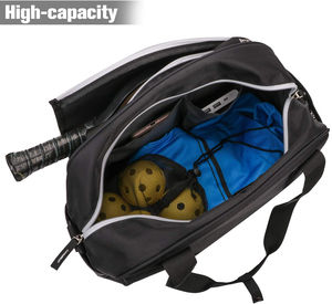 Étui de raquette de tennis portable et imperméable en coton personnalisable avec une capacité de 30 à 40 L, logo personnalisé et options de vente en gros - Product Image 4