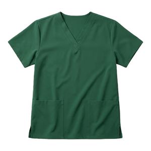 Uniforme Médico de Manga Corta Más Vendido, Conjunto de Uniforme Médico para Mujer con Cuello en V, Uniformes Médicos para Mujer de Hospital - Product Image 1