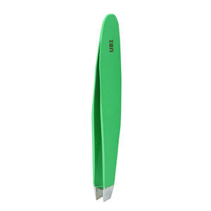 Pince à épiler professionnelle UBI à pointe inclinée en acier à haute teneur en carbone, réutilisable, légère, écologique, avec poignée confortable - Product Image 4