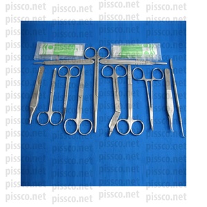 Meilleur fournisseur Kit de dissection de mouton Pissco Kit d'instruments de chirurgie vétérinaire emballage personnalisé fabriqué par Pissco - Product Image 2
