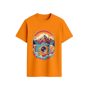 Camisetas estampadas con cuello redondo para hombre, diseño personalizado, elegantes, de manga corta, ajustadas, a la moda, para hombre, de BD - Product Image 1