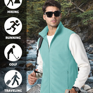 Drain Sports Mens Sleeveless Breathable Fleece Jacket Custom Logo Body <b>Warmer</b> Winter Supplier Pakistan OEM Export Worldwide - Product Image 6
