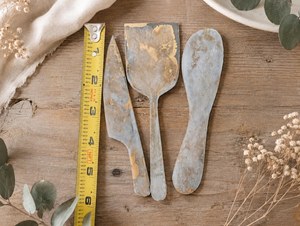 Resin Eco-Friendly Cheese Dessert Knife Handmade Marble Texture Aqua Swirl Dishwasher <b>Safe</b> Kitchen <b>Tool</b> for Home Hotel Gift Sets - Product Image 6