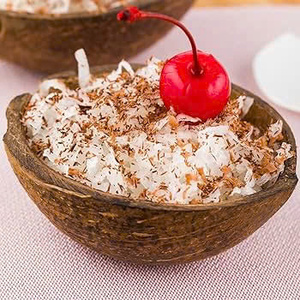 Trending 2026 Natural Half <b>Coconut</b> Shell Ice Cream Bowl Eco-Friendly Dessert <b>Cups</b> Wholesale From Eco2go Vietnam - Product Image 6
