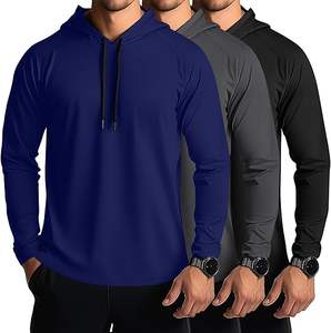 Sweat-shirts à manches longues pour hommes grande taille, longueur normale - Product Image 2