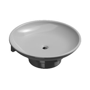 Jabonera Redonda de Pared con Soporte Resistente a la Oxidación, Elegante Bandeja Circular de Vidrio para Baño, Ducha y Fregadero de Cocina - Product Image 1