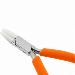 Flat Nose Nylon Jaw Pliers Jewelry Making Tool Non Scratch <b>Wire</b> Straightening Shaping DIY <b>Craft</b> Repair Tool - Product Image 5