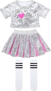 Service de personnalisation par sublimation OEM pour uniformes de pom-pom girls unisexes, 180 grammes, fabriqués au Pakistan pour adultes - Product Image 4