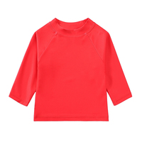 Maillot de bain une pièce à manches longues pour bébés garçons et filles, protection solaire UPF50, respirant, séchage rapide, coton, impression logo personnalisée, vente en gros