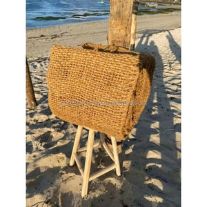 Alfombrilla de fibra de coco lisa al por mayor marrón en blanco/malla de fibra de coco/alfombrilla de fibra de coco por Eco2go Vietnam - Product Image 1