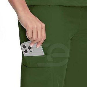 Medical Scrubs Hospital Uniform Breathable Comfortable Nursing <b>Doctor</b> Workwear Scrub Suit Professional Healthcare Outfit <b>Set</b> - Product Image 5