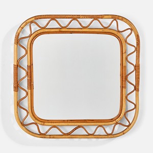 Best seller home furnishings <b>big</b> <b>mirror</b> for living room large oval shaped rattan wall <b>mirrors</b> - Product Image 5