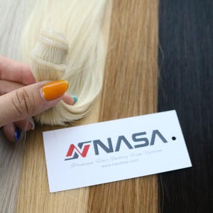 ต่อผมแท้ Genius Weft สีบลอนด์ ผมเวอร์จินเวียดนาม 100% ราคาขายส่ง เหมาะสำหรับเทศกาลปีใหม่ - Product Image 5