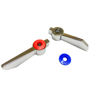 Poignée à levier moderne en zinc chromé HDZ0014 compatible avec les robinets T&S - Product Image 3