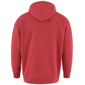 Sweat-shirt à capuche pour homme Ivy League, rouge, en coton French Terry, décontracté, pour l'automne, avec poche avant et coupe classique - Product Image 6