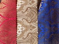 Tissu Jacquard Brodé Métallique en Polyester et Coton pour Matelas et Décoration Intérieure