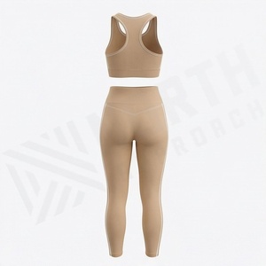 Conjunto de Yoga de Alta Calidad para Mujeres Adultas, Ropa Deportiva Premium para Gimnasio, Ropa de Entrenamiento al por Mayor, Prendas Personalizadas - Product Image 2