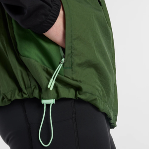 Best Quality Lightweight Hooded Windbreaker <b>Jacket</b> Patchwork Front Reversible Waterproof Breathable Unisex Wholesale Custom Logo - Product Image 5