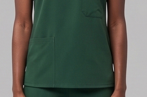 Tenues de Travail Personnalisées pour le Personnel Médical des Hôpitaux / Chemises de Travail pour Infirmières / Chemises de Travail à Col en V pour Femmes - Product Image 3