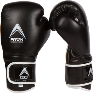 Guantes de Boxeo MMA de Cuero Personalizados Fawn International, Diseño Ligero, Cierre de Gancho y Bucle para Soporte de Muñeca, para Lucha y Grappling - Product Image 2