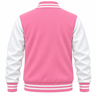 Veste de baseball vintage pour homme, avec logo personnalisé OEM, patch en chenille brodé, manches en cuir, style universitaire, pour les équipes sportives.
