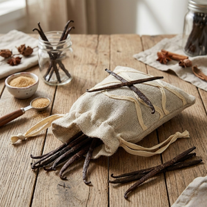 Sac à cordon en jute écologique de haute qualité avec poignée |   Pochette de rangement anti-poussière réutilisable, emballage pour la vente en gros, sac cadeau - Product Image 3